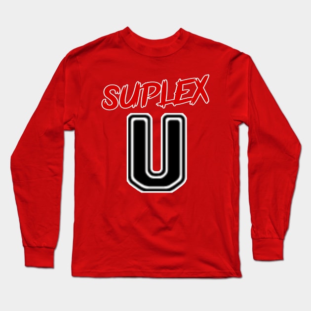 SUPLEX University Long Sleeve T-Shirt by Tuna2105